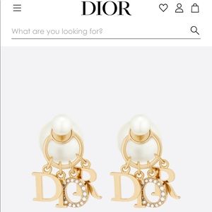 DIOR TRIBALES PEARL EARRINGS
